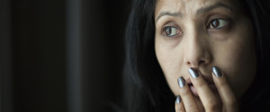 Worried Indian Woman