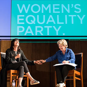 Women's Equality Party.  Debbie Toksvig