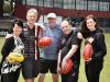 Fans kick on for their footy club