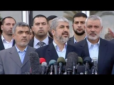 Hamas leader Khaled Meshaal visits Gaza