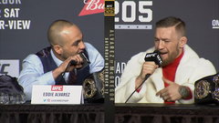 McGregor gets profane when asked to apologize