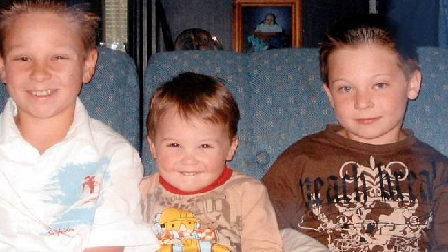 Jai, 10, Bailey, 2, and Tyler Farquharson, 7, drowned when the car driven by their father plunged into a dam.