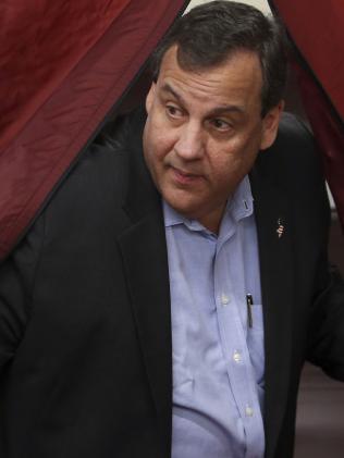 New Jersey Governor Chris Christie. Picture: AP