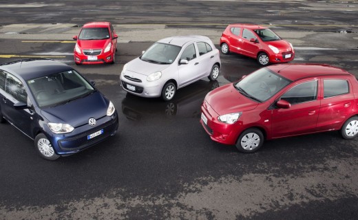 2013 Holden Barina Spark, Mitsubishi Mirage, Nissan Micra, Suzuki Alto And Volkswagen Up! Comparison Review