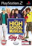 Disney High School Musical Sing It PS2 Playstation 2 Game