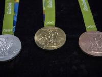 Gold, silver and bronze medals for the Rio Olympic