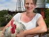 Sophie opens up her clucky country garden
