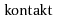 Kontakt