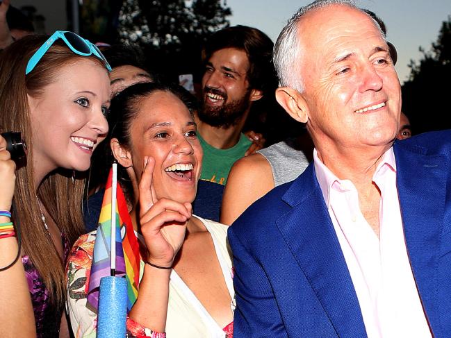 Turnbull uninvited to Mardi Gras