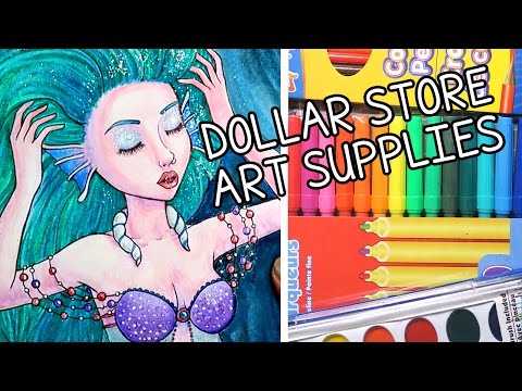 CHEAP ART SUPPLY CHALLENGE