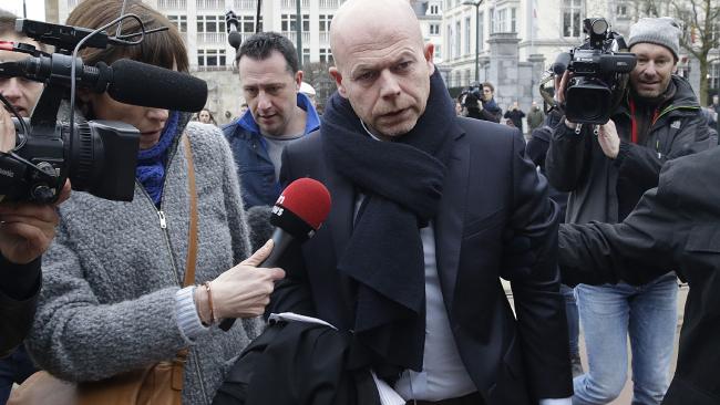 Sven Mary, lawyer of key suspect in the Paris terror attacks Salah Abdeslam. Picture: AFP.