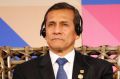 Former Peruvian President Ollanta Humala listens during APEC summit in Manila, Philippines, last year.