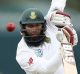 South Africa's Hashim Amla is believed to have been the target of the graffiti.