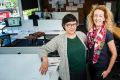 Good Work Canberra co-work space founder Maylee Thavat and Bronwyn Blue of Beyond Design for story about the rise of ...