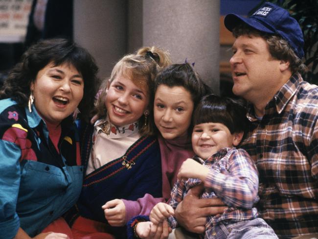 The 90s show 
<i>Roseanne </i>addressed what it meant to be a struggling, middle class family.