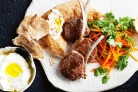 Lamb cutlets with whipped feta and...