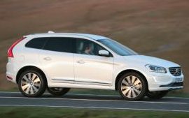 Volvo XC60 driving