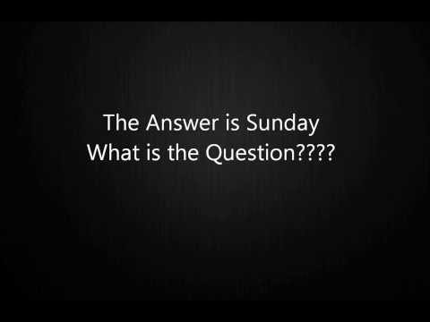 What's the question?  Sunday - Father's Day radio phone call