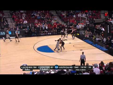 Eastern Washington vs. Georgetown: Venky Jois dunk