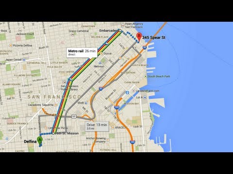 How to use the new Google Maps: Directions