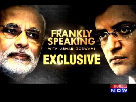 PM Modi on Frankly Speaking with Arnab Goswami | Exclusive Full Interview