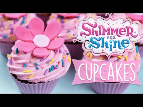 SHIMMER AND SHINE CUPCAKES DIY