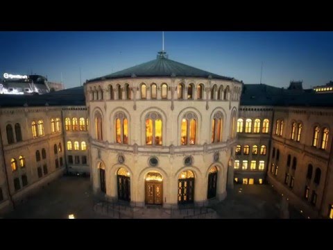 The Norwegian Parliament building