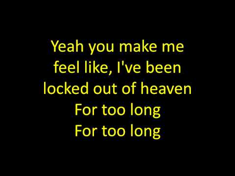 Bruno Mars - Locked Out Of Heaven [Official Lyrics Video | HQ/HD]