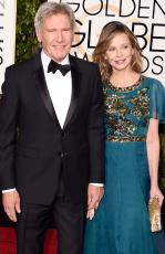 CALISTA FLOCKHART AND HARRISON FORD - 23 YEARS.
<br />Although first meeting at the 2002 Golden Globes, this Hollywood power couple didn’t tie the knot until 2010. The couple have an adopted son Liam, born 2001 which they say keeps them young. Following their engagement in 2009, Ford told Hello! “I was 60 when I fell in love with Calista.” Picture: Getty Images