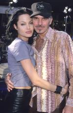 ANGELINA JOLIE AND BILLY BOB THORNTON - 20 YEARS.
<br />Thornton just told GQ he ‘never felt good enough’ for Jolie which might’ve had something to do with their 20 year age difference. There’s no denying the couple flaunted their relationship in bizzare ways (wearing vials of each other’s blood around their neck) but that did little to stop their 2000 Vegas marriage ending three years later. Jolie was Thornton’s fifth wife and the actress’ divorce from Brad Pitt will be her third. Picture: Getty Images