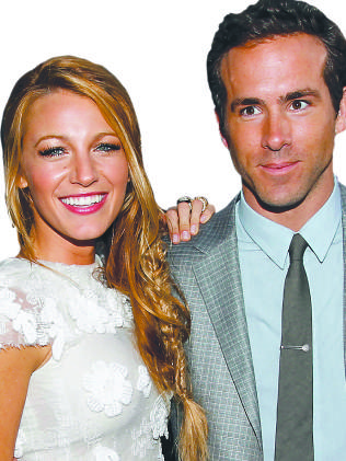 Blake Lively and Ryan Reynolds met while filming The Green Lantern. Picture: AP