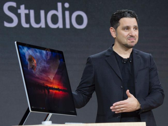 Microsoft Corporate VP of Devices, Panos Panay introduces Microsoft Surface Studio.