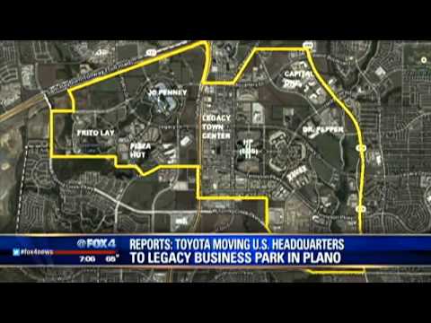 Toyota moving to Plano