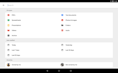   Google Drive- screenshot thumbnail   