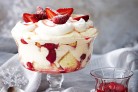 Strawberries 'n' cream trifle