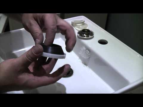 How to install a basin waste