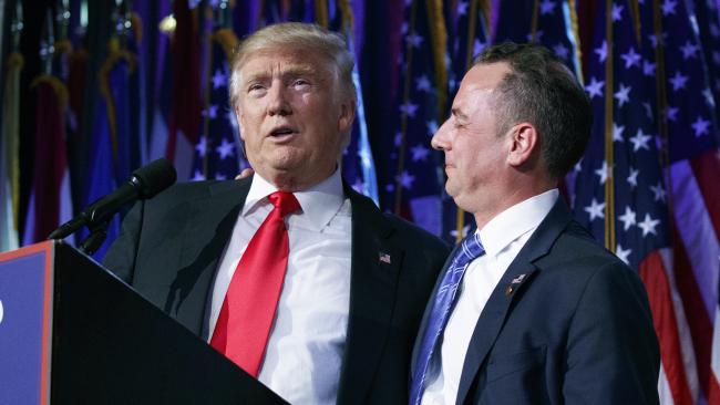 Donald Trump has elected Reince Priebus his White House chief of staff.