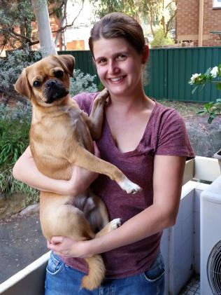 Charlotte Gibbon wants her dog Yancy to be allowed on trains.