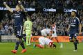 Besart Berisha celebrates a goal.