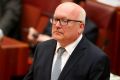 Attorney-General George Brandis has argued that people should be able to get a court to stop a story being published if ...