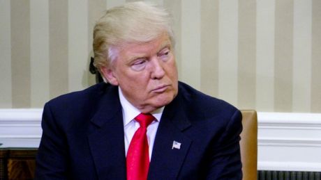 US President-elect Donald Trump visits US President Barack Obama in the Oval Office of the White House last week.