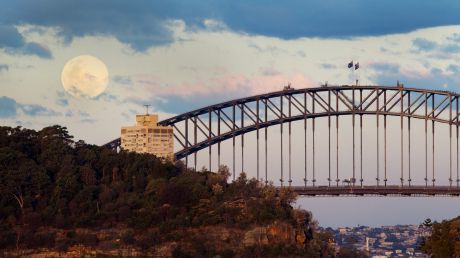 A supermoon, like this one from 2014, will rise on November 14.