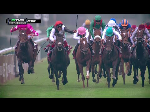 RACE REPLAY: 2015 Prix de l'Arc de Triomphe featuring Golden Horn and Treve