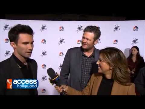 Adam Levine Blake Shelton funny interview