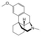 Chemical structure of Levomethorphan