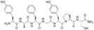 Chemical structure of Dermorphin.