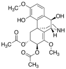 Chemical structure of Fenfangjine G.