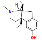 Chemical structure of Etazocine.