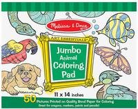 Melissa & Doug   Jumbo Coloring Pad - Animal