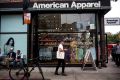 American Apparel store in New York City.